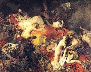 Eugene Delacroix La Mort de Sardanapale Sweden oil painting artist